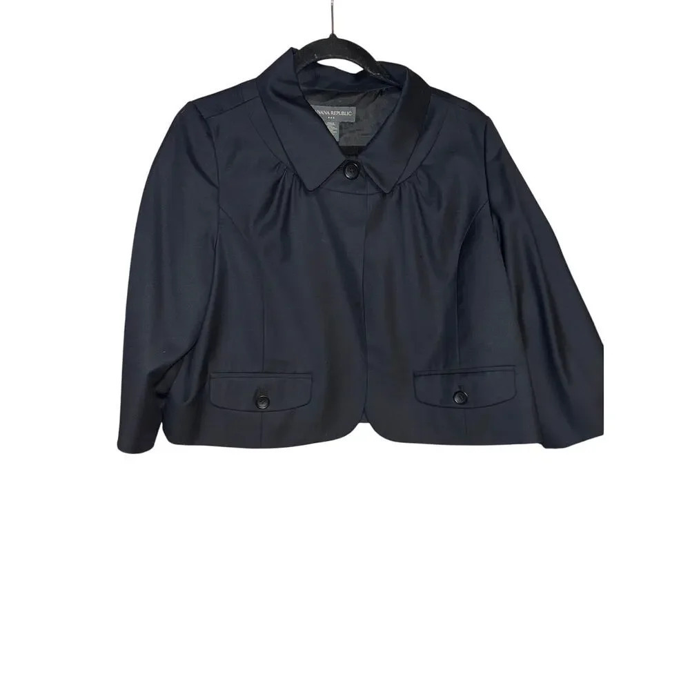 BANANA REPUBLIC BLAZER/jacket Black size XL